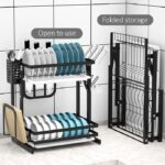 The Foldable Over-the-Sink Dish Rack