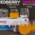 Redberry 300ml Glass Tumbler (6pcs)