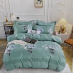 4*6 Duvet with 2 pillow cases and 1 bedsheet