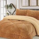 Woolen Duvet (plain 1 pc) with a Free throw Pillow
