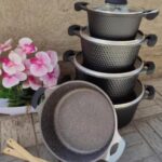 UNIQUE Granite Cookware Set-10pcs