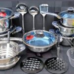 Marwa German Stainless Cookware Set ( 30 pcs )
