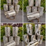 High Quality Gold Mugs (6 pcs)