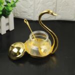 Swan Dish For Sugar and Salt Storage