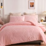 6*6 Tufted Wave Duvet Cover set (3pcs)