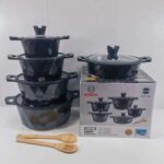 Bosch 12pc Cookware with Silicon lid covers