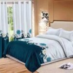 6*6 Woollen Duvet Cover sets with matching curtains