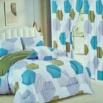 6*6 Woollen Duvet Cover sets with matching curtains