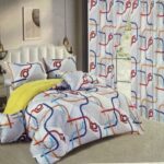 6*6 Woollen Duvet Cover sets with matching curtains