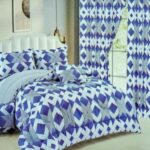 6*6 Woollen Duvet Cover sets with matching curtains