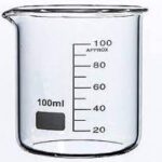 Beaker 100ml glass