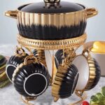 High-Quality 9-Piece Ceramic Soup Set