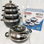 10-Piece Original DESSINI Non-Stick Cookware Set