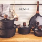 Edenberg 10-Piece Marble Cookware Set (EB-5648)