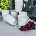 White Ceramic Mugs