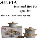 Redberry "Silvia" Plastic Designer Hotpot Set