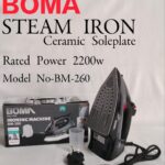 Steam Iron with Ceramic Soleplate Coating Base