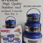 Stainless Steel Hotpot Set – 4-Piece