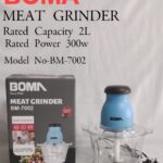 BOMA Food Chopper with 2L Plastic Bowl