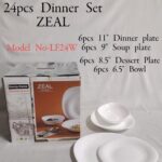Opalware 24-Piece Dinner Set
