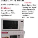 Digital Microwave Oven (20L, Digital Control)