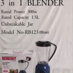 REDBERRY 3 in 1 Blender